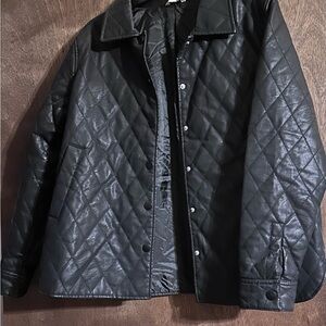 Cato Black Quilted Jacket